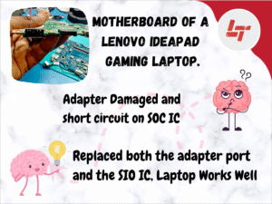 Motherboard Problem- Laptech Ritchie Street