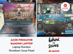 Acer Predator gaming laptop repair -laptech
